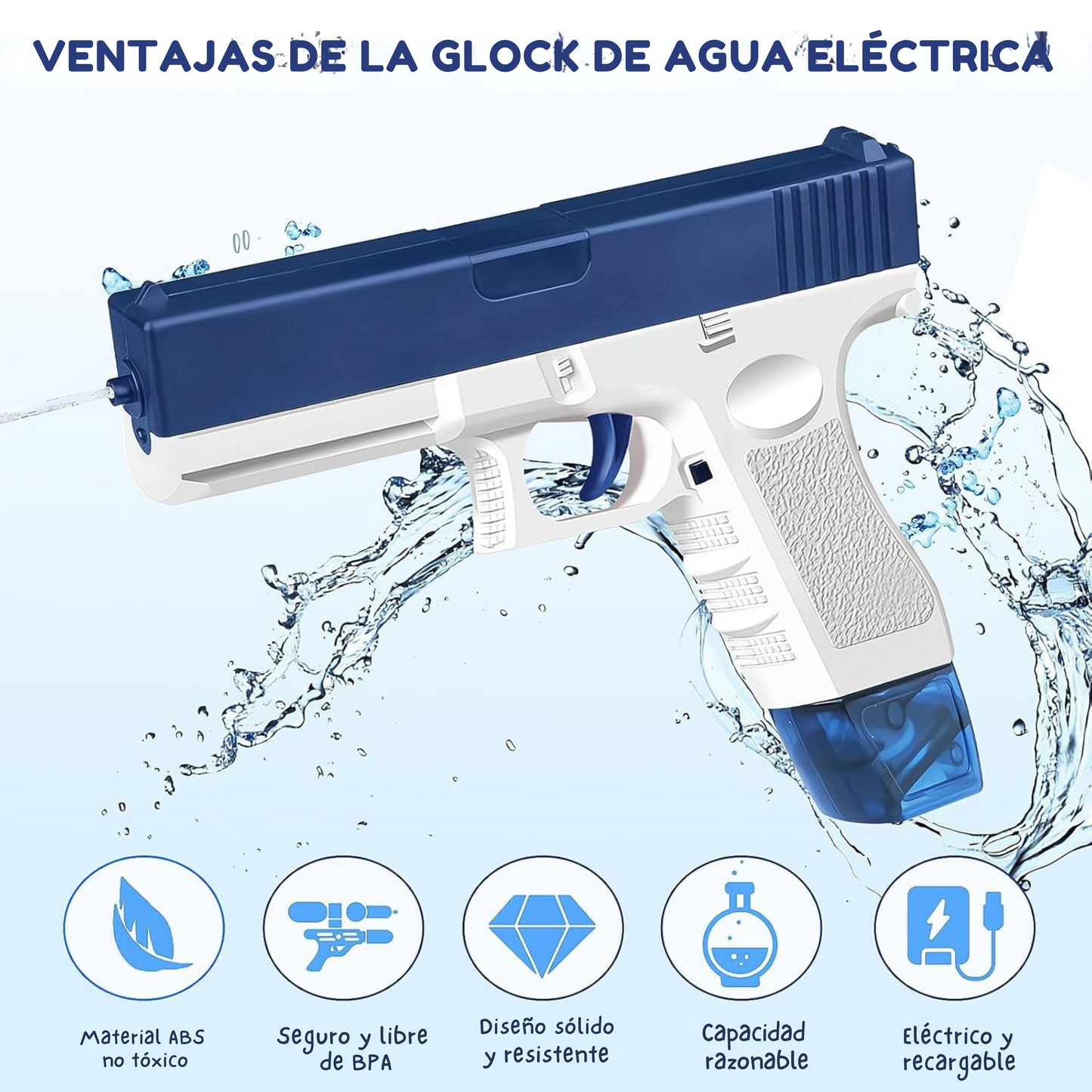 Glock de Agua Eléctrica